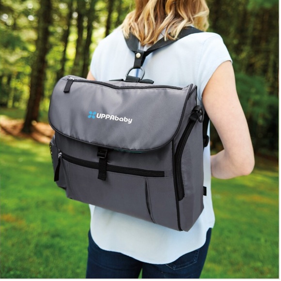 Gemline uptown navy blue convertible diaper bag NWT - Picture 2 of 8